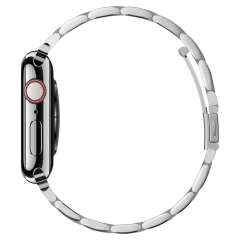 Curea Apple Watch 1/2/3/4/5/6/7/8/SE 38mm/40mm/41mm Spigen Modern Fit - Silver Silver
