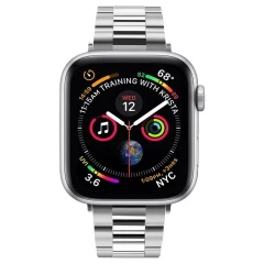 Curea Apple Watch 1/2/3/4/5/6/7/8/SE 38mm/40mm/41mm Spigen Modern Fit - Silver Silver