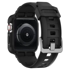 Curea Apple Watch 1/2/3/4/5/6/7/8/SE/Ultra 42mm/44mm/45mm/49mm Spigen Rugged Armor Pro - Negru Negru