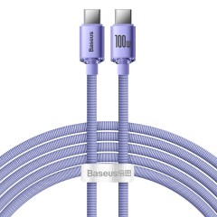 Cablu Date Type-C la Type-C, 100 W, 1,2 m, Baseus, CAJY000605 - Mov