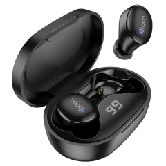 Casti in-ear Wireless, Bluetooth 5.1 HOCO TWS Earbuds (EW11 Melody) - Negru Negru