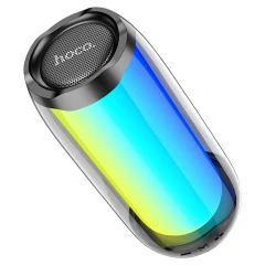 Boxa Portabila Bluetooth HOCO HC8 cu LED, 10W - Negru Negru
