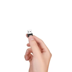 Adaptor OTG USB Type-C la USB-A, Plug & Play, 480Mbps, HOCO, UA6 - Negru Negru