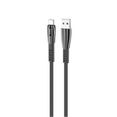 Cablu Date USB-A la USB Type-C, 2,4A, 1,2m, HOCO, U70 - Gri