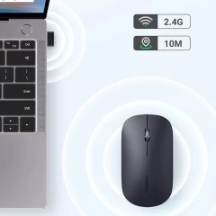 Mouse wireless Bluetooth 1000-4000 DPI, Ugreen, 90374 - Verde Verde