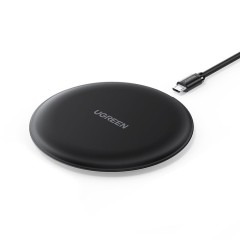 Ugreen - Wireless Charger (80537) - 15W Output with Micro-USB Cable, 1m - Negru