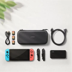 Geanta Nintendo Switch si accesorii, Ugreen, 50974 - Negru Negru