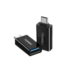 Adaptor OTG USB 3.0 la Type-C, pana la 5Gbps, Ugreen, 20808 - Negru Negru