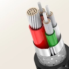 Cablu Date Type-C la Type-C unghiular, 65 W, 2.0 si PD si carcasa din aluminiu, 2 m, Ugreen, 50125 - Space Gri Space Gri