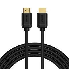 Cablu Video HDMI la HDMI, 3m, Baseus , CAKGQ-C01 - Negru