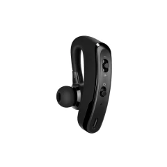 Casti in-ear Wireless, Bluetooth 4.1, Microfon Rotativ si Suport de Ureche HOCO E15 - Negru Negru