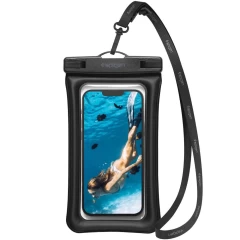 Husa Subacvatica Telefon Waterproof, A610, Spigen - Negru Negru