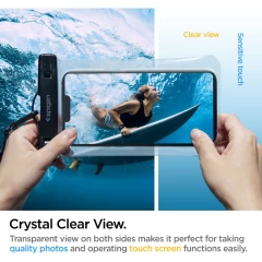 Husa Subacvatica Telefon Waterproof, A601, Spigen - Clear Clear