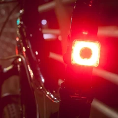 Stop LED pentru Bicicleta, Waterproof, Rockbros, SEEMEE20 - Negru Negru