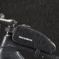 Geanta waterproof ghidon bicicleta RockBros AS-021 - Negru Negru