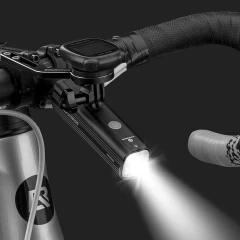 Suport Lanterna / Cronometru pentru bicicleta RockBros 29210005001 - Negru Negru