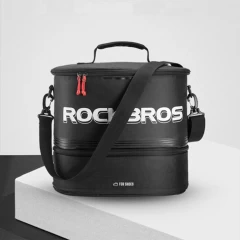 Geanta Transport Casca, accesorii bicicleta, 18L,, Rockbros, H19 - Negru Negru