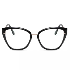 Ochelari Anti Lumina Albastra Arpex din Metal (WD605-N1) - Negru Negru