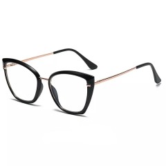 Ochelari Anti Lumina Albastra Arpex din Metal (WD605-N1) - Negru