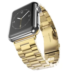 Curea Apple Watch 1/2/3/4/5/6/7/8/SE 38mm/40mm/41mm Arpex W036 - Gold Gold