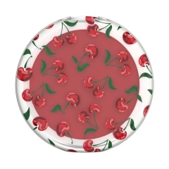 Suport pentru telefon - Popsockets PopLips - Cherry Cherry - Alb Alb