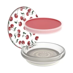 Suport pentru telefon - Popsockets PopLips - Cherry Cherry - Alb Alb