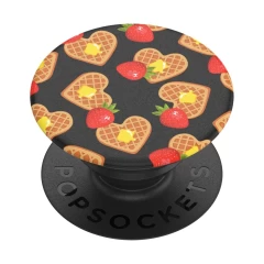 Suport pentru telefon - Popsockets PopGrip - Lenticular Skull - Negru Negru 