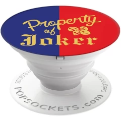 Suport pentru telefon - Popsockets PopGrip - Property of Joker - Rosu Rosu