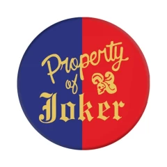 Suport pentru telefon - Popsockets PopGrip - Property of Joker - Rosu Rosu