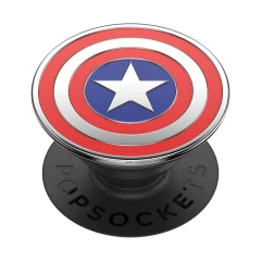 Suport pentru telefon - Popsockets PopGrip - Captain America - Alb Alb