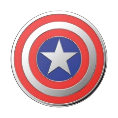 Suport pentru telefon - Popsockets PopGrip - Captain America - Alb Alb