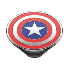 Suport pentru telefon - Popsockets PopGrip - Captain America - Alb Alb