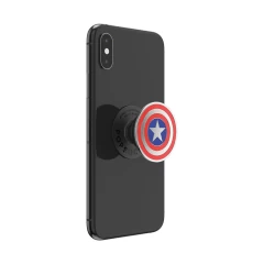 Suport pentru telefon - Popsockets PopGrip - Captain America - Alb Alb