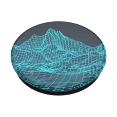 Suport pentru telefon - Popsockets PopGrip - Digital Frontier - Negru Negru