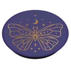 Suport pentru telefon - Popsockets PopGrip - Vibey Butterfly - Auriu Auriu