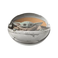 Suport pentru telefon - Popsockets PopGrip - Baby Yoda POD - Bej Bej