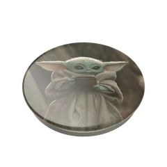 Suport pentru telefon - Popsockets PopGrip - Sippin Yoda - Negru Negru