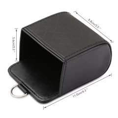 Organizator Auto Tip Cutie - Techsuit (CO-P1) - Negru Negru