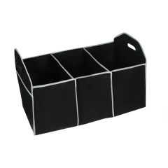 Organizator Auto Portbagaj Tip Cutie 50 x 31 x 24cm - Techsuit (CO-F1) - Negru Negru