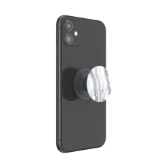 Suport pentru telefon - Popsockets PopGrip - White Granite - Negru Negru