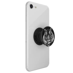 Suport pentru telefon - Popsockets PopGrip - Fur Baby - Negru Negru