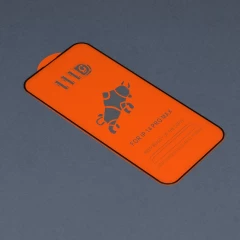 Folie pentru iPhone 14 Pro - Techsuit 111D Full Cover / Full Glue Glass - Negru Negru