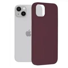 Husa pentru iPhone 14 Plus - Techsuit Soft Edge Silicone - Verde violet 