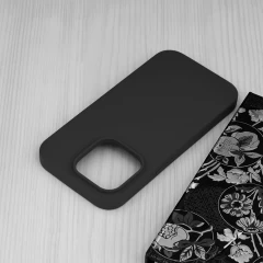 Husa pentru iPhone 14 Pro - Techsuit Soft Edge Silicone - Negru Negru