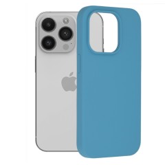 Husa pentru iPhone 14 Pro - Techsuit Soft Edge Silicone - Albastru