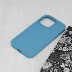 Husa pentru iPhone 14 Pro - Techsuit Soft Edge Silicone - Albastru Albastru