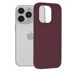 Husa pentru iPhone 14 Pro - Techsuit Soft Edge Silicone - Negru violet 