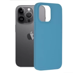 Husa pentru iPhone 14 Pro Max - Techsuit Soft Edge Silicone - Verde Albastru 