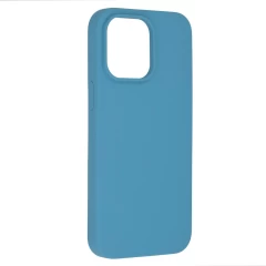 Husa pentru iPhone 14 Pro Max - Techsuit Soft Edge Silicone - Albastru Albastru