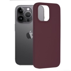 Husa pentru iPhone 14 Pro Max - Techsuit Soft Edge Silicone - violet